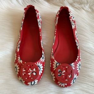Tory Burch Minnie Reva floral flat